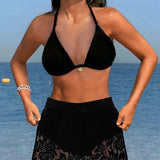 Sofía™ | Elegantan bikini od glatke čipke