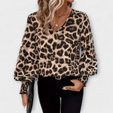 Jadranka | Stilizovana bluza sa leopard printom