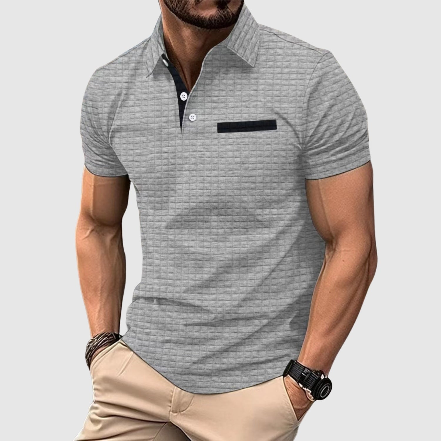 Libuše– Polo stil s strukturirano teksturo
