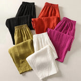 Amalia™ — Lagane pantalone od pamuka i lana