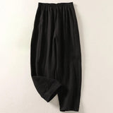Amalia™ — Lagane pantalone od pamuka i lana