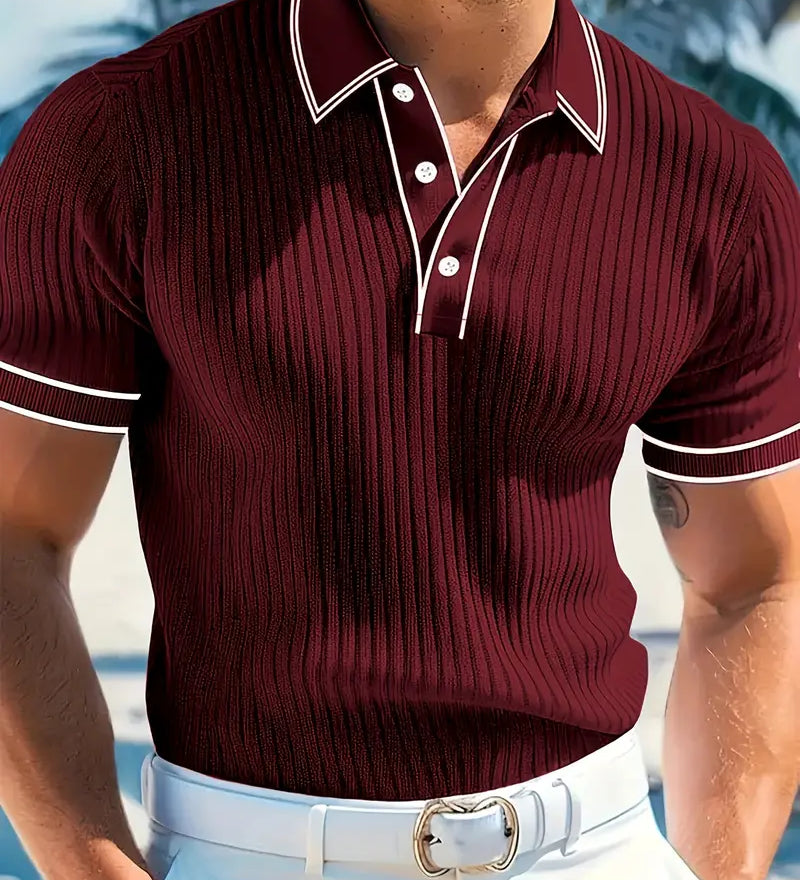 Goran - Elegantna Polo Majica sa Kratkim Rukavima