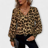Jadranka | Stilizovana bluza sa leopard printom