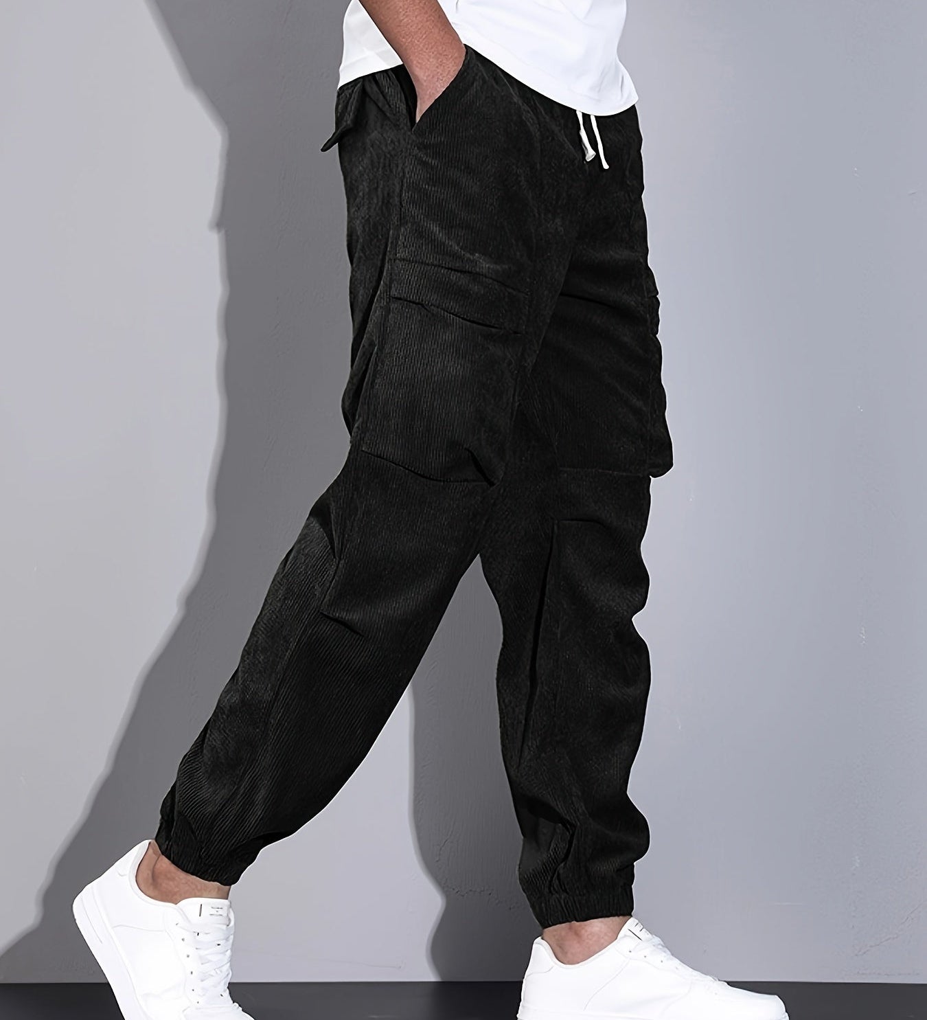 Rolf | KORDUROIST KARGO PANTALONE