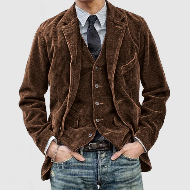 Benjamin | ELEGANTNA VINTAGE JAKNA I PRSLUK