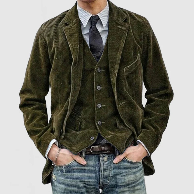 Benjamin | ELEGANTNA VINTAGE JAKNA I PRSLUK