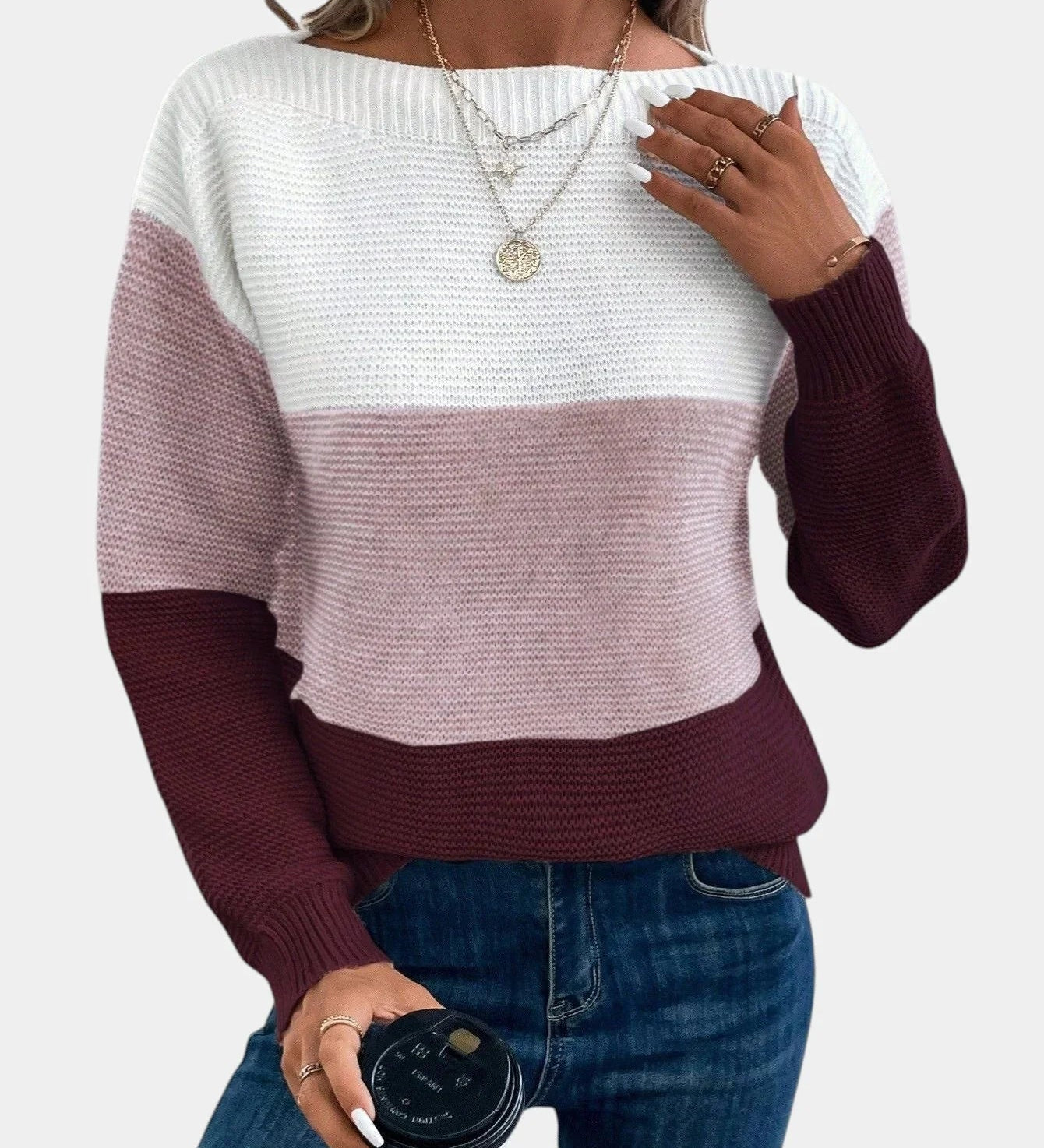Serena | Pull Dégradé Doux sa Udobnim Krojem