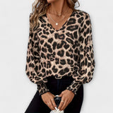 Jadranka | Stilizovana bluza sa leopard printom
