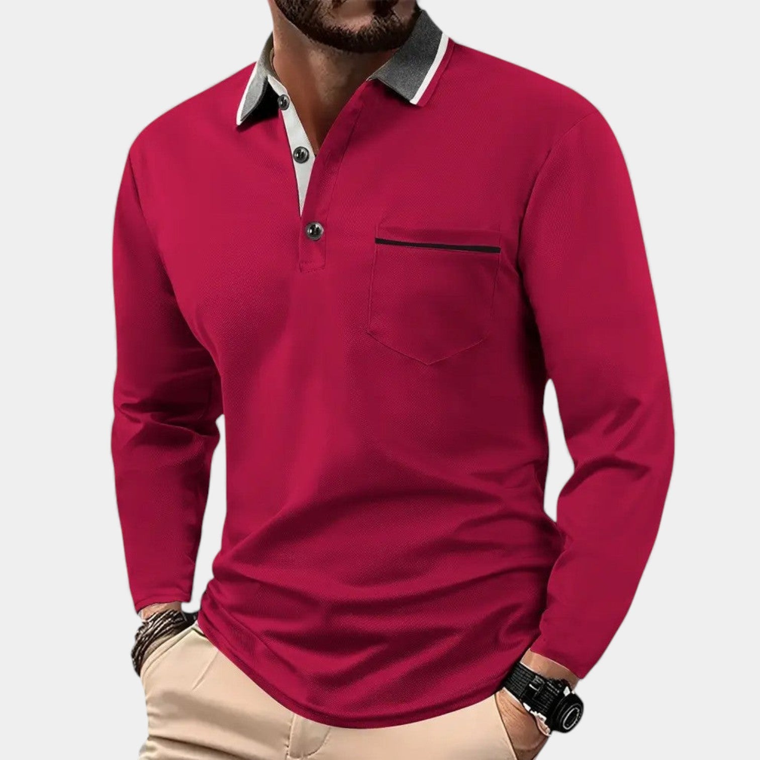 Adam – Klasična duga polo majica