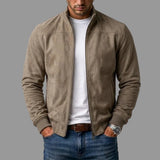 VALENTINO™ | PREMIUM BOMBER JAKNA OD DIVLJE KOŽE