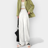 Široke Pantalone Korejski Stil