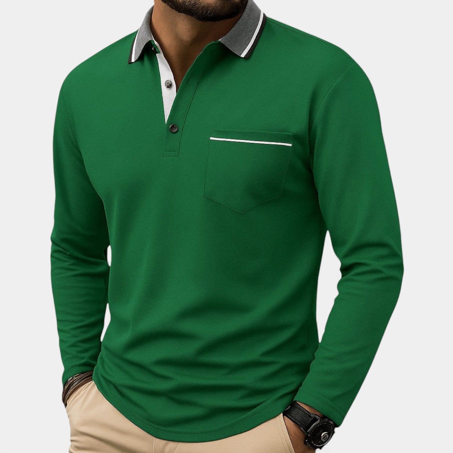 Adam – Klasična duga polo majica