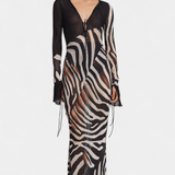 Zebra haljina