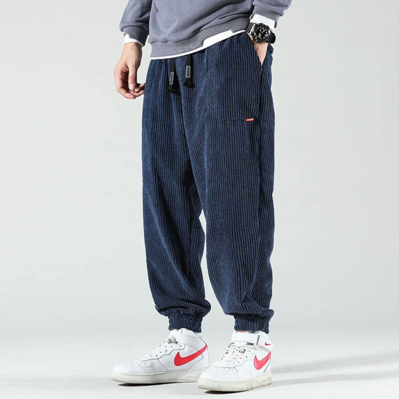 Håvard | Muške Velur Jogging Pantalone
