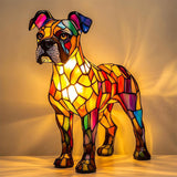 Gaston – Čarobna lampa za pse od obojenog stakla
