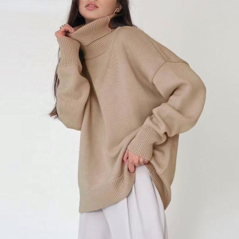 Mylène | Oversize Pulover sa Rolovanim Ovratom od Pamuka