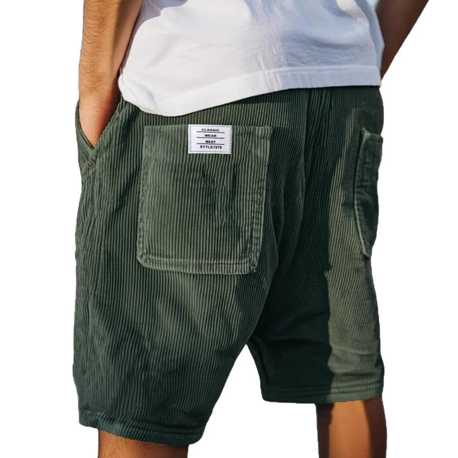 Cazel | Kratke elegantne pantalone od somota