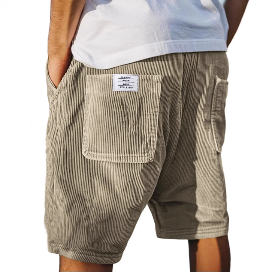 Cazel | Kratke elegantne pantalone od somota