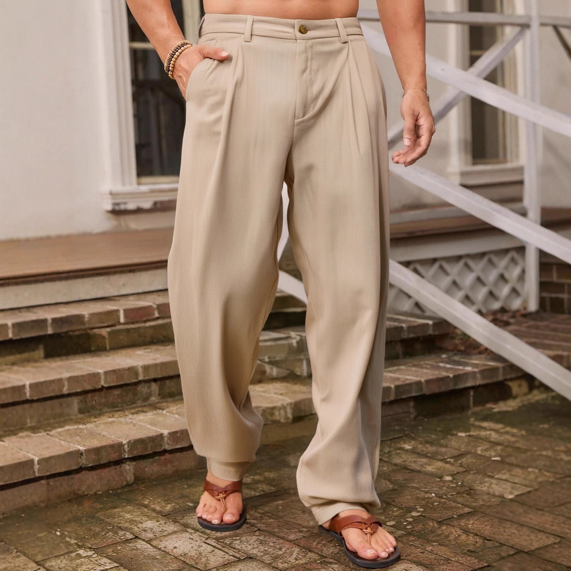 Niccolo | LAIAD LINASED PANTALONE