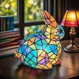 Lapinou – Lampa u obliku zeca od magičnog obojenog stakla