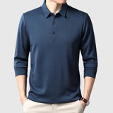 Libuše - Elegantna muška polo majica sa dugim rukavima