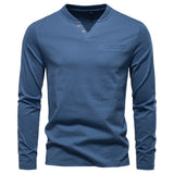 AB™ | Henley Majica sa Dugim Rukavima
