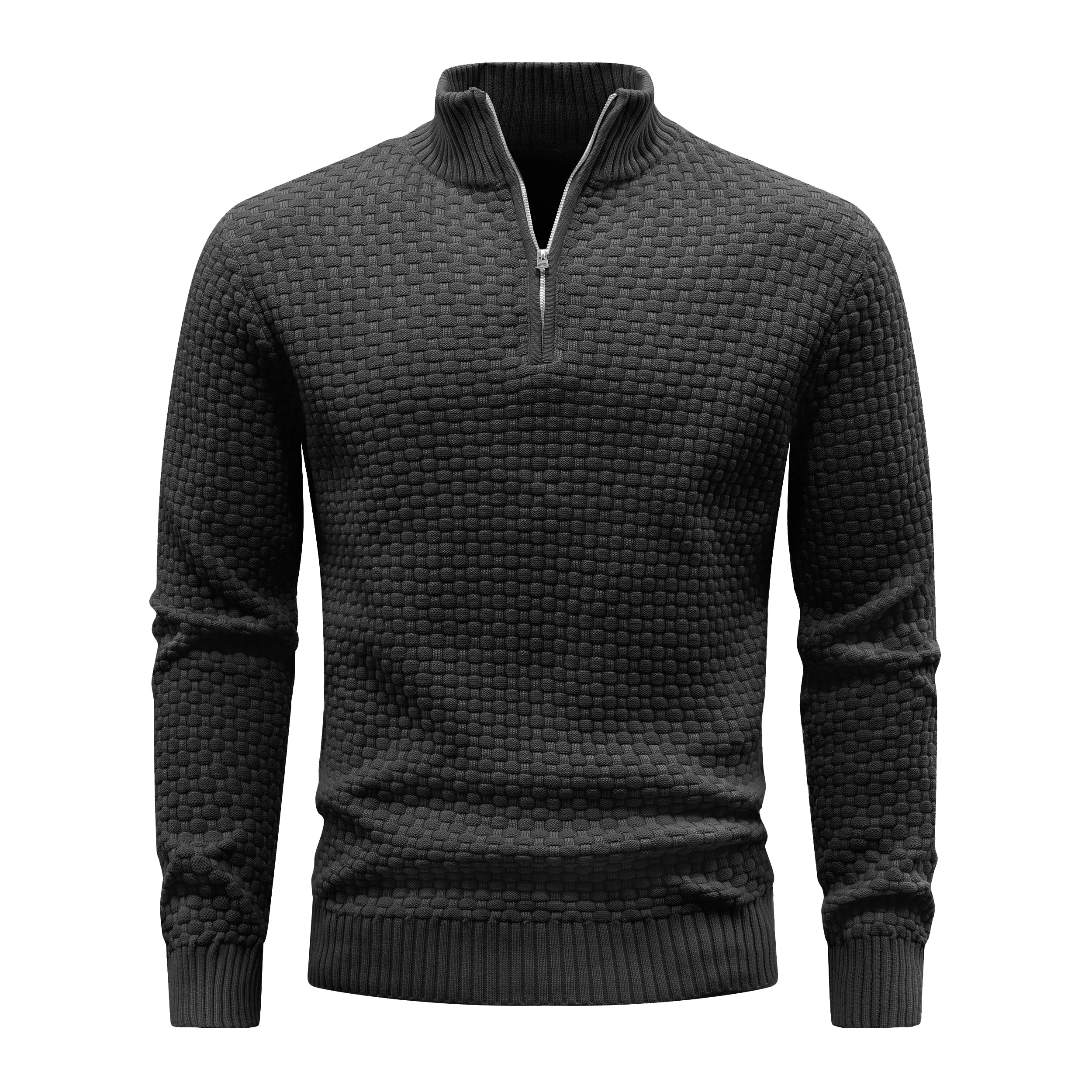 Jongman™ | Džemper od vafel tkanine za muškarce