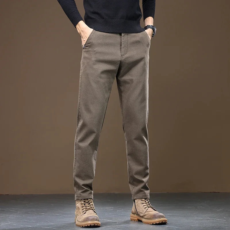 Keld | Prirodne Ravne Pantalone