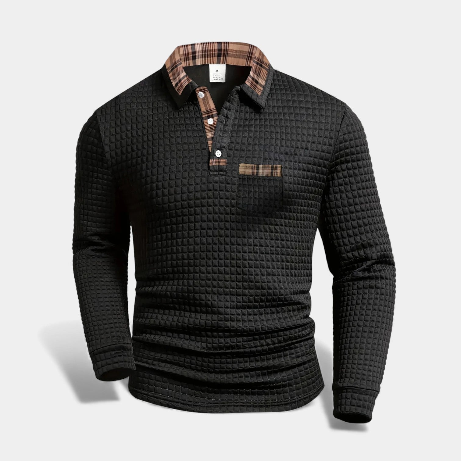 Petr – Pružna polo majica sa dugim rukavima