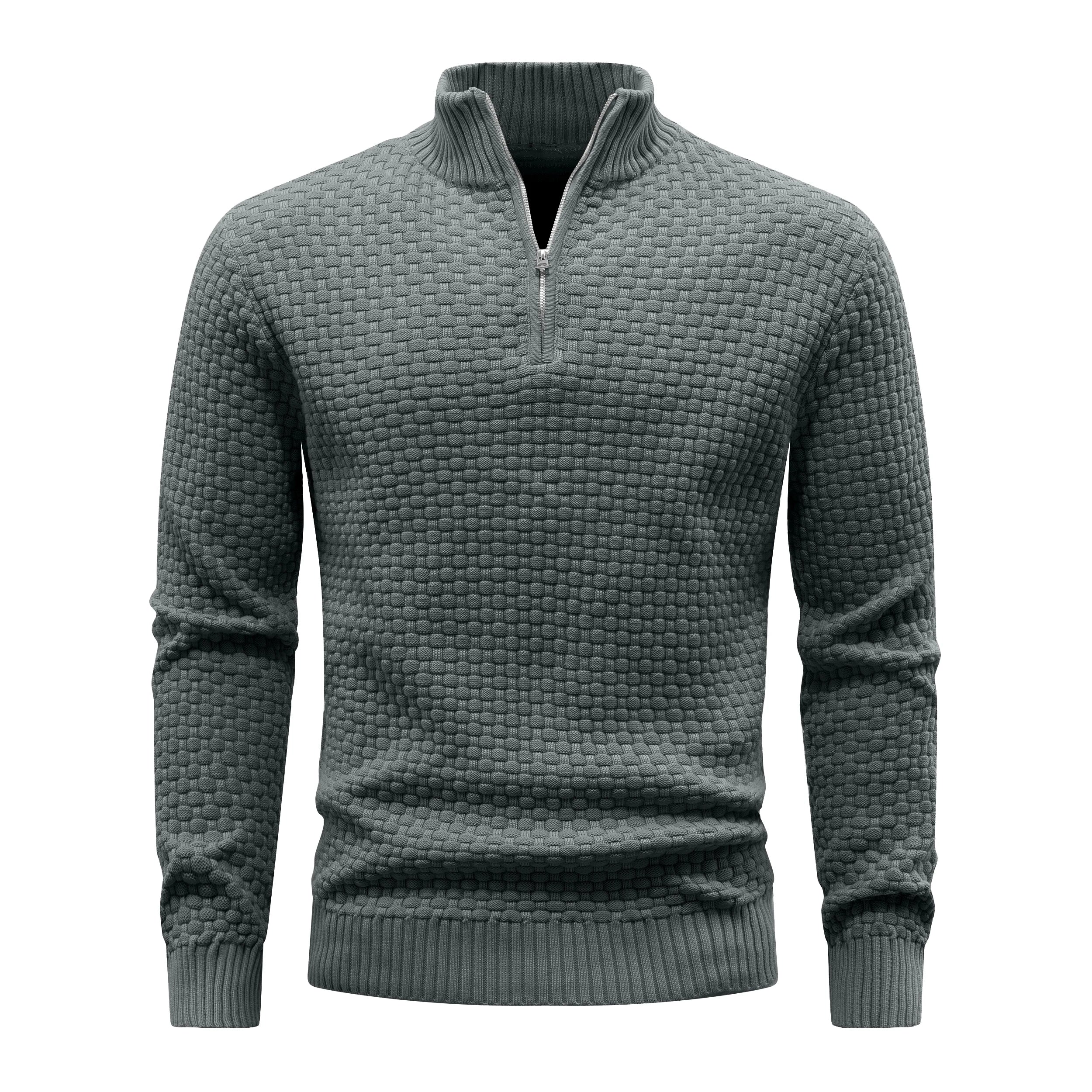 Jongman™ | Džemper od vafel tkanine za muškarce