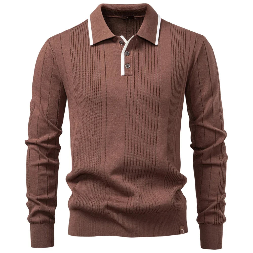 Jongman Mode | Muška Zimska Polo Majica