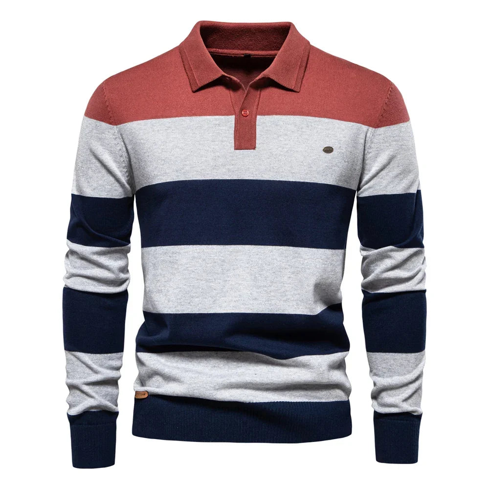 AB™ | Pamučna Polo Majica za Muškarce