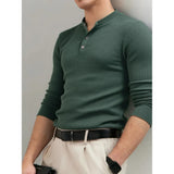 AB™ | Casual zimski polo majica sa dugmadi
