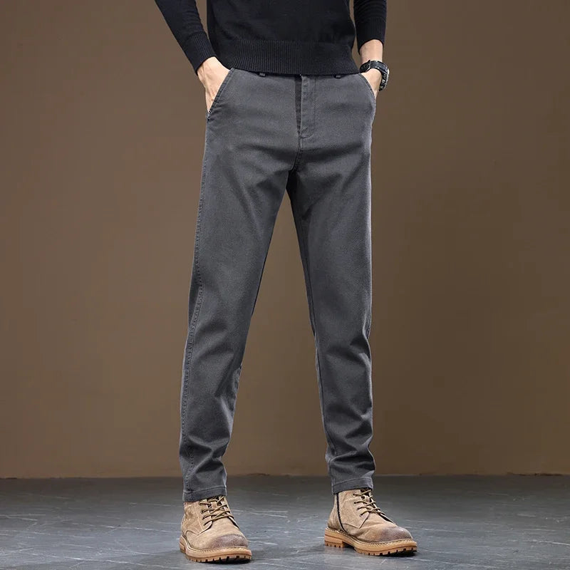 Keld | Prirodne Ravne Pantalone