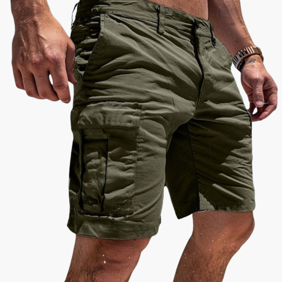 Lucas | Kratke cargo pantalone za muškarce sa više džepova