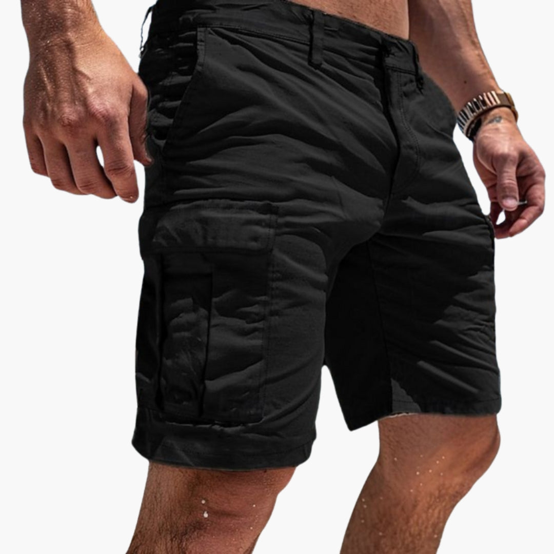 Lucas | Kratke cargo pantalone za muškarce sa više džepova