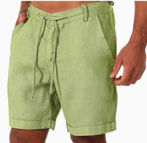 Noah – Kratke lanene pantalone