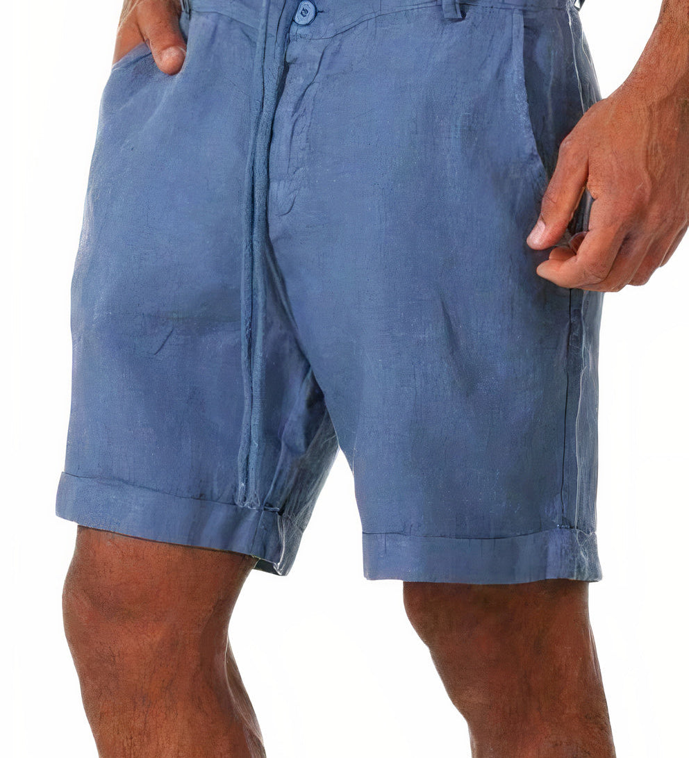 Noah – Kratke lanene pantalone
