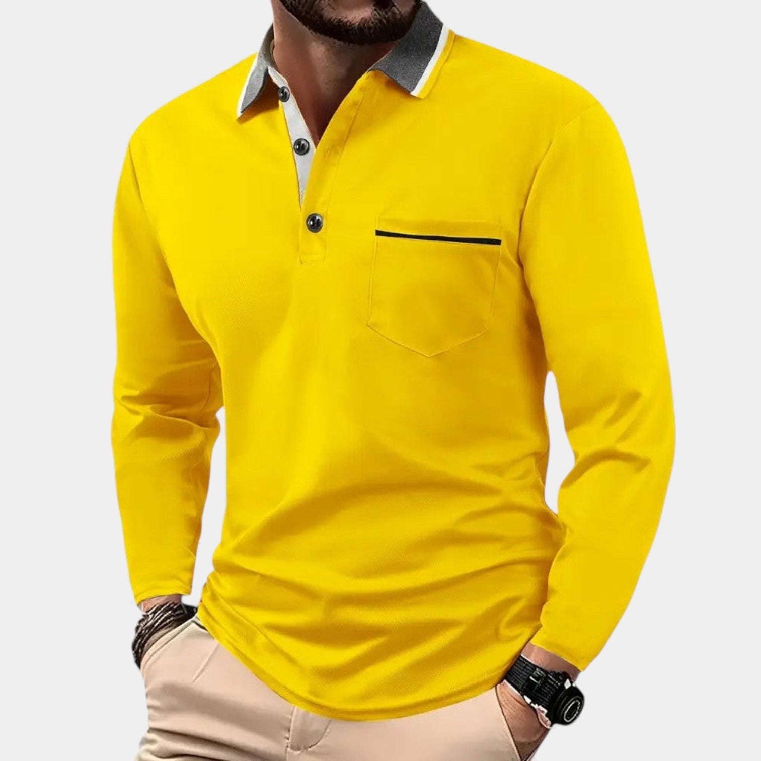 Adam – Klasična duga polo majica