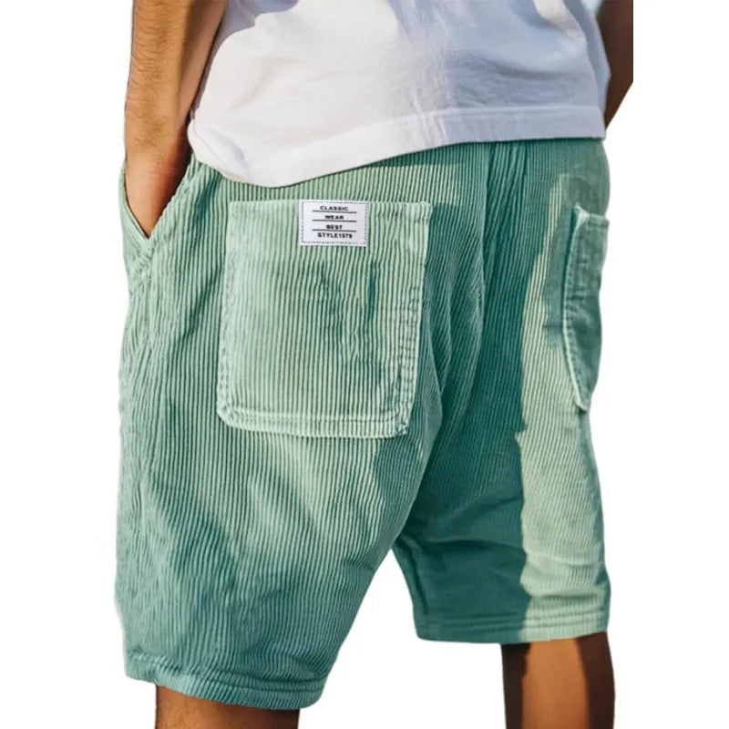 Cazel | Kratke elegantne pantalone od somota