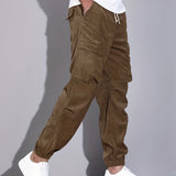 Rolf | KORDUROIST KARGO PANTALONE