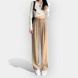 Široke Pantalone Korejski Stil
