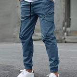 Davide | MEESTELE CARGO JOGGER PANTALONE
