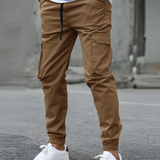 Davide | MEESTELE CARGO JOGGER PANTALONE