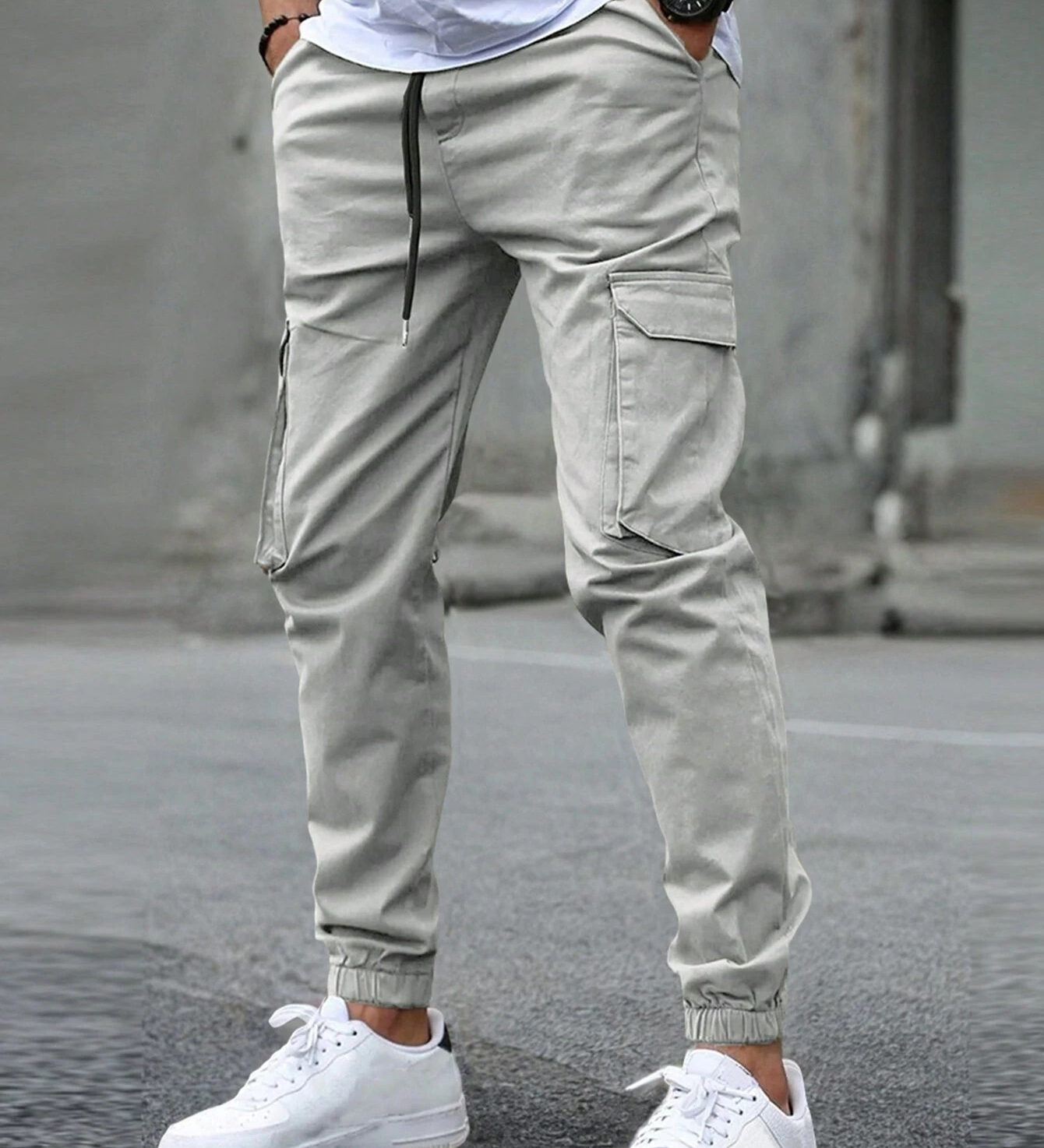 Davide | MEESTELE CARGO JOGGER PANTALONE