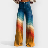 Visoki flare pantaloni