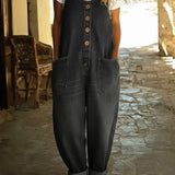 Audra - Vintage Prani Pamuk Denim Tregerice