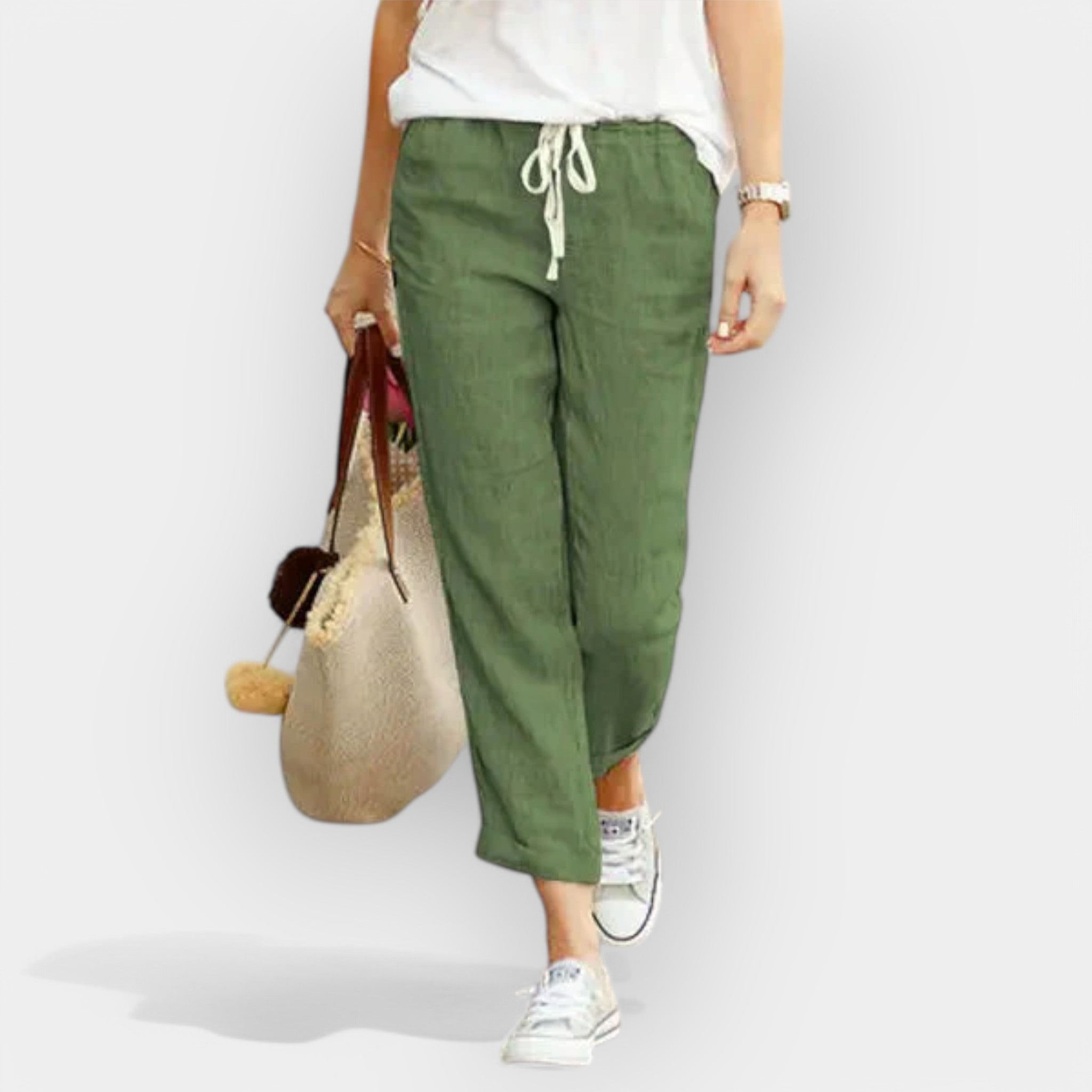Ourania - Pamukane Lagane Pantalone